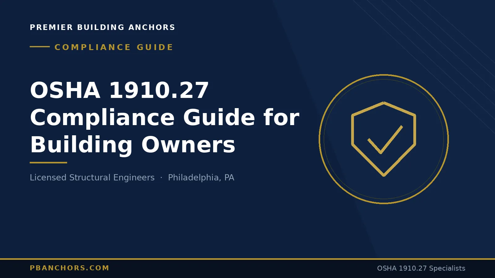 OSHA 1910.27 Compliance Guide for Building Owners